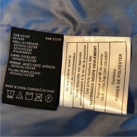 💙 Laurier & Co, Silky comfy lightweight puffer jacket snaps close 🇨🇦 - Picture 8 of 15